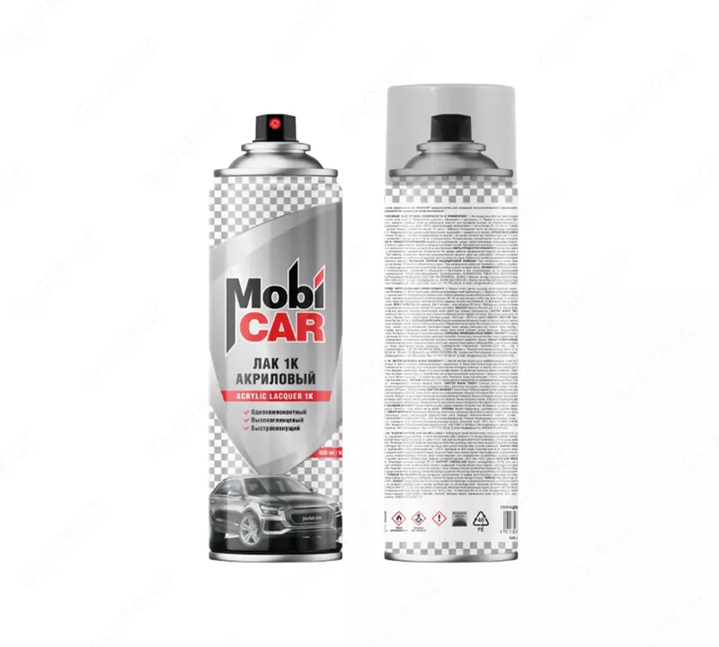 Lak 1K akril «Mobi CAR» rangsiz yaltiroq