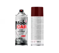 Акриловый грунт красно-коричневый Mobi CAR по ржавчине