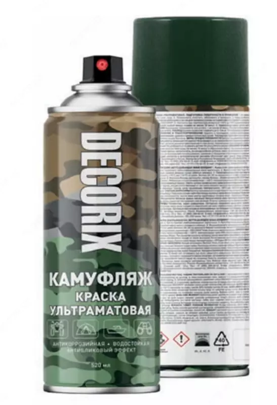 DECORIX kamuflyaj bo'yog'i