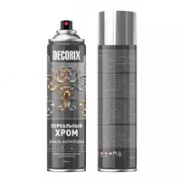 Акриловая эмаль "DECORIX" с эффектом зеркальный хром