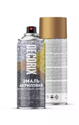 Акриловая эмаль "DECORIX" молотковый эффект