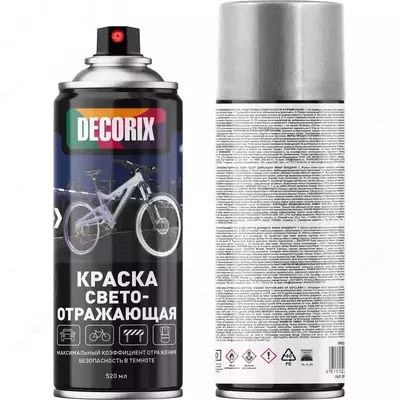 Аэрозольная акриловая краска "DECORIX" 0130-01DX