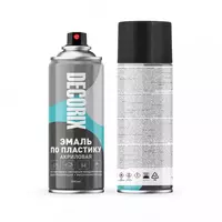 Акриловая аэрозольная эмаль "DECORIX" по пластику