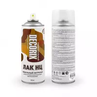 Аэрозольный мебельный лак НЦ "DECORIX" тонирующий