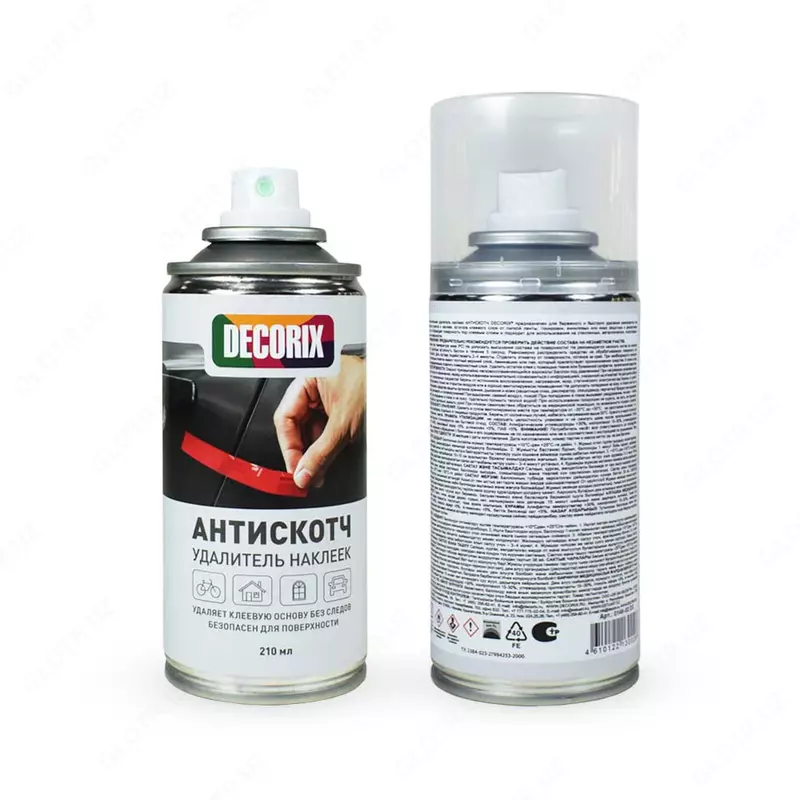 Аэрозольный анти-скотч удалитель наклеек "DECORIX" 0146-02 DX