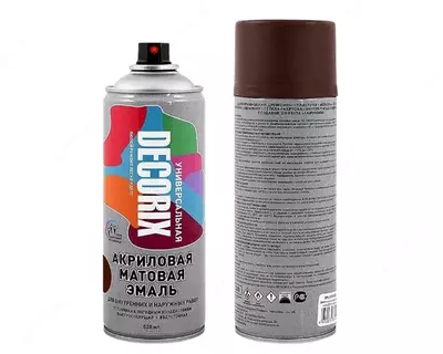 Emal universal jigarrang mat