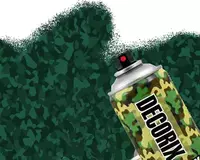 Краска камуфляжная ультраматовая черная Только в розницу