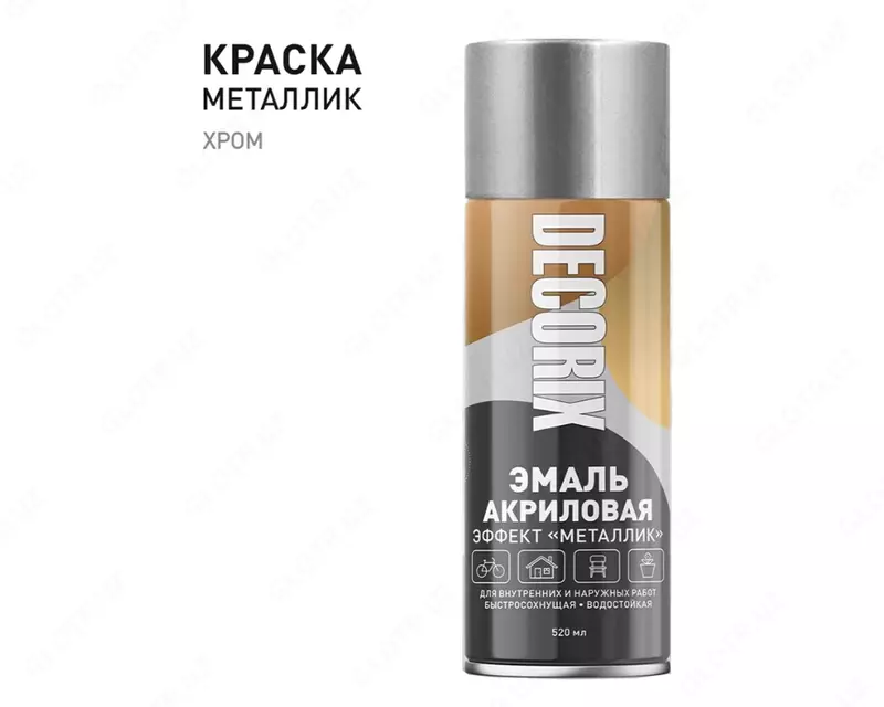 Emal “metallik effektli” xrom