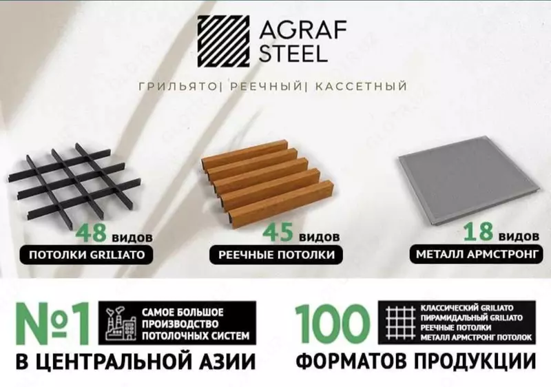 Грильято потолок