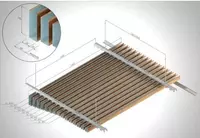 Реечный подвесной потолок 9 472.2 сум - Agraf steel