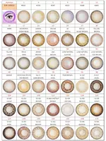 Rangli va Shaffof kontakt linzalari VAKO'Li - {0} so'mdan