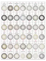 Rangli va Shaffof kontakt linzalari VAKO'Li Ulgurji va chakana