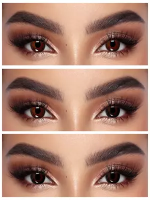 BS-012 BLACK 0.00 2Ps ЧЕРНЫЕ контактные линзы