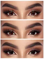 BS-012 BLACK 0.00 2Ps ЧЕРНЫЕ контактные линзы