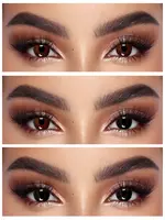 SOUL BLACK 0.00 2Ps QORA kontakt linzalari