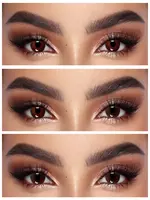 S2-362 CHESTNUT BROWN 0.00 2PS JIGARRANG kontakt linzalari