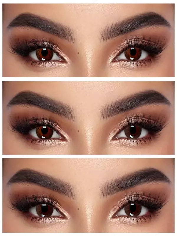 S2-362 CHESTNUT BROWN 0.00 2PS JIGARRANG kontakt linzalari