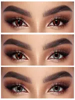 BSO-01 WARM GRAY  0.00 2Ps KULRANG kontakt linzalari