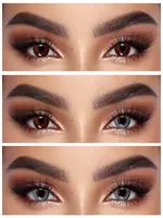 S2-361 BABY GRAY  0.00 2Ps СЕРЫЕ контактные линзы