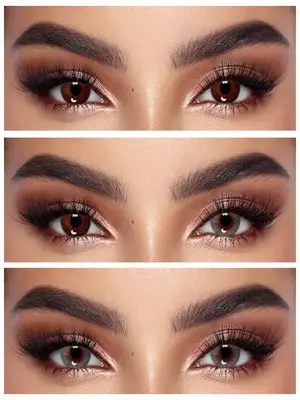 #1528  0.00 2Ps ГОЛУБЫЕ контактные линзы