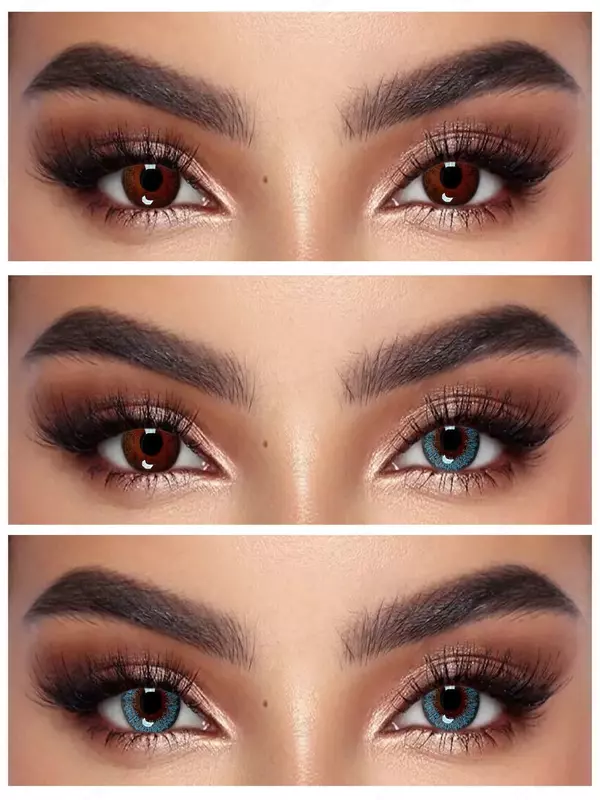 BSO-03 BABY BLUE  0.00 2Ps ГОЛУБЫЕ контактные линзы