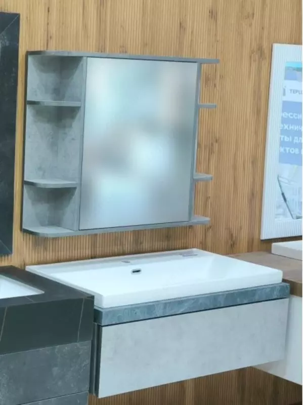 Раковина с тумбой R78857-90M с зеркалом