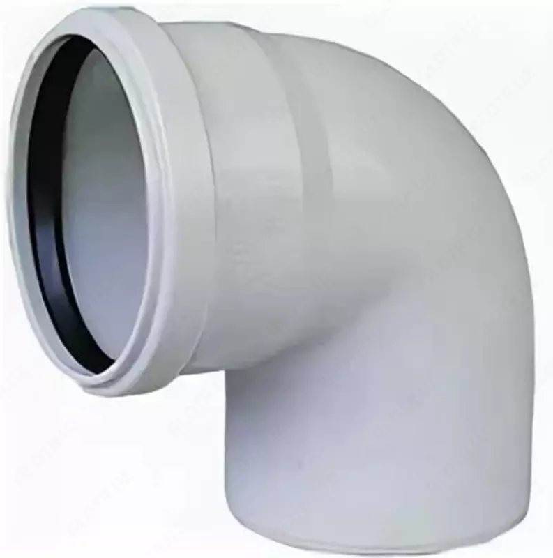 "RosTurPlast" jim kanalizatsiya uchun polipropilen tirsak d 63 mm