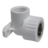 Угольник полипропиленовый (ушастик) "РосТурПласт" D25 мм х 1/2" в/р