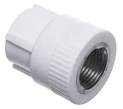 Kombinatsiyalangan mufta (adapter) "RosTurPlast" in/r 3/4"