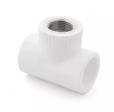 Полипропиленовый тройник (комбинированный) "РосТурПласт" PN25