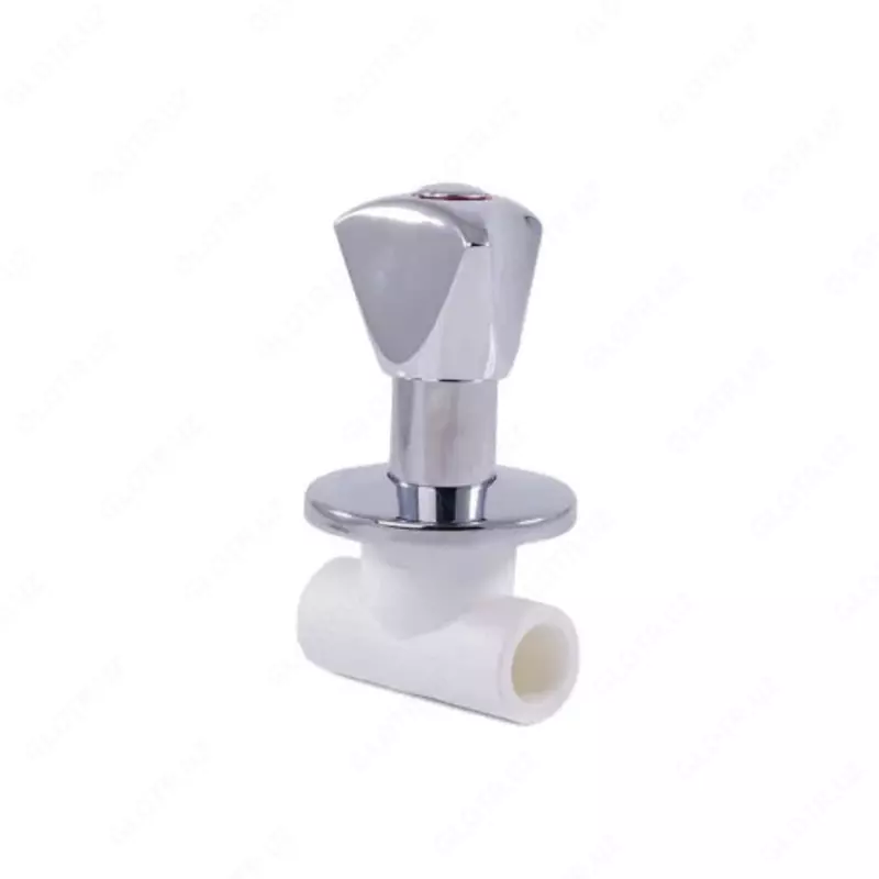 Valf (xrom qoplangan) LUX PPR "RosTurPlast" v/r-v/r