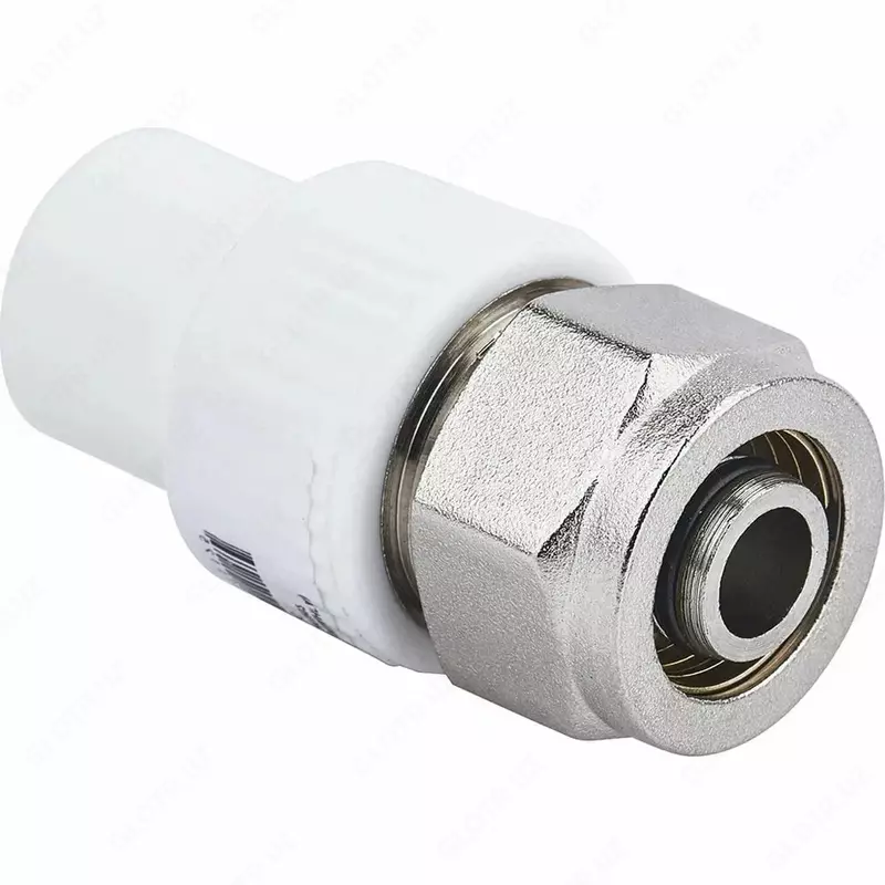 Штуцер переходной комбинированный (цанга) PPR/REX "РосТурПласт" D20/16х2.0 мм