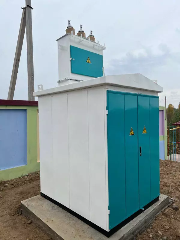Kiosk tipidagi komplekt transformator podstansiyasi (KTPK) 63–630 kVA  6/10 kV