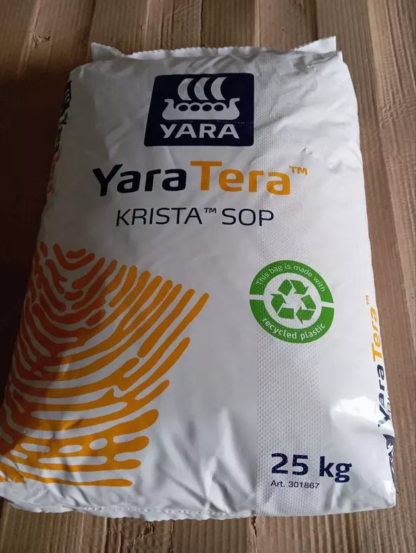 YARA TERA KRISTA SOP СУЛЬФАТ КАЛИЙ - по запросу