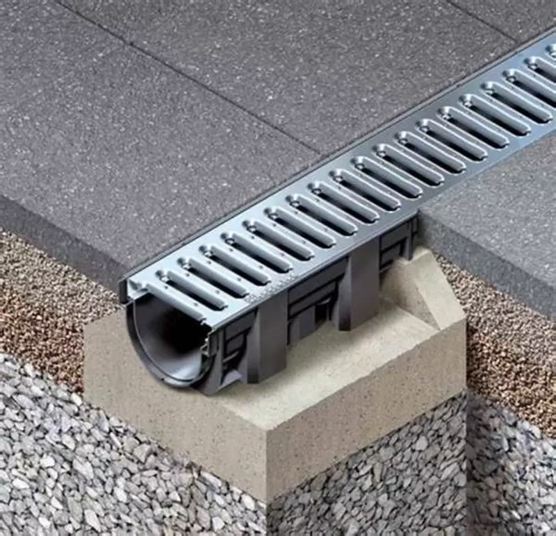 Пластиковая система водоотвода (лотки