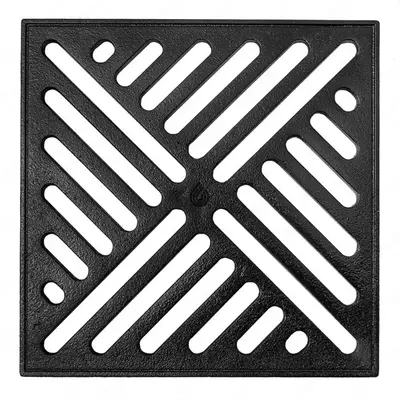 232 000 so'm / dona Решетка чугунная basic снежинка к дождеприеимнику 280X280