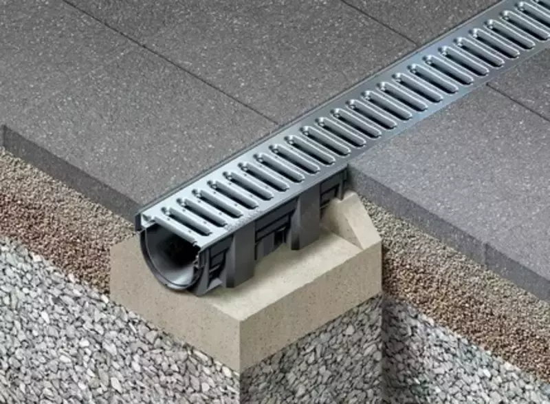  Водоотводные лотки с решетками - 