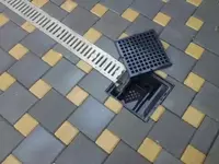   Водоотводные лотки с решетками