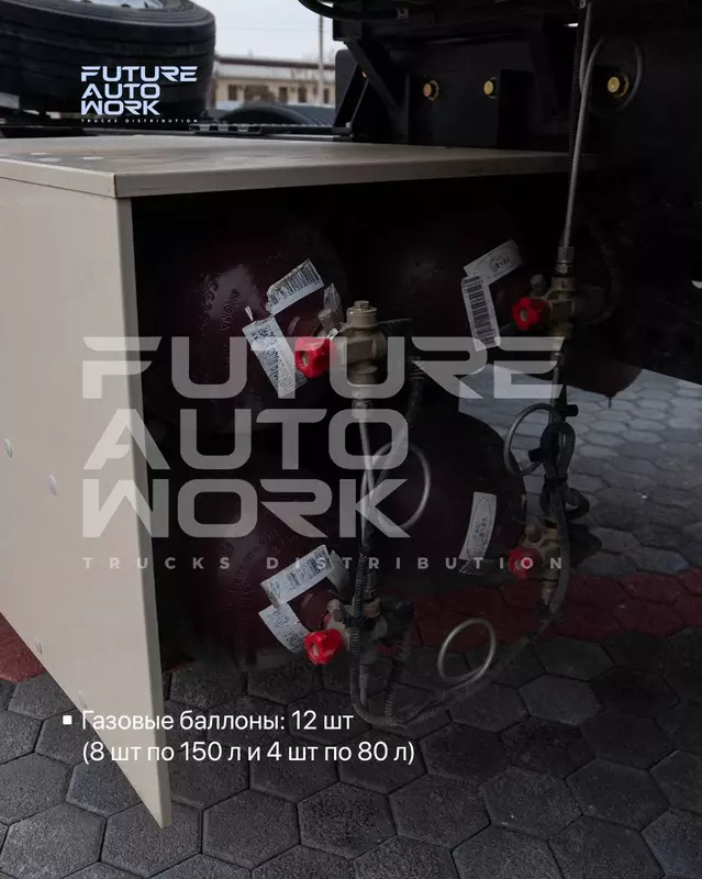 FUTURE AUTO WORK TRUCKS DISTRIBUTION - 12ta gaz balonli FAW JH6 6х4