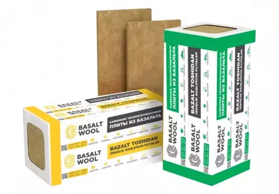 Каменная вата на основе базальта bazalt WOOL