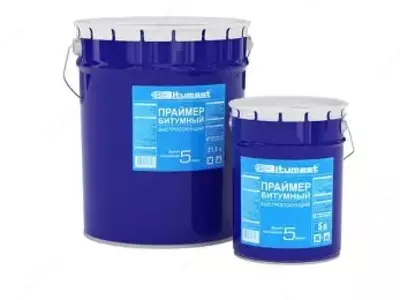 праймер Praymer битумный быстросохнущий 21 5 л / 17 кг Bitumast