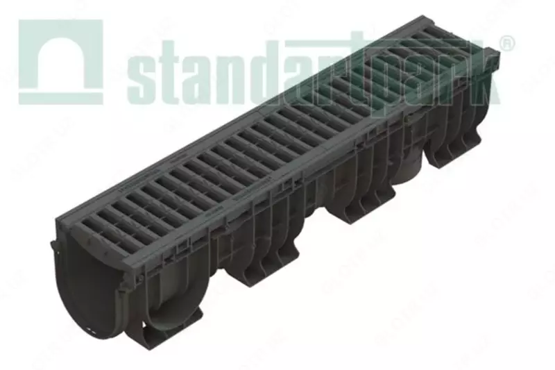  Лоток водоотводный PolyMax Basic ЛВ-15.21.22-ПП c РВ яч. ПП кл.А (к-т) 0824081 - 