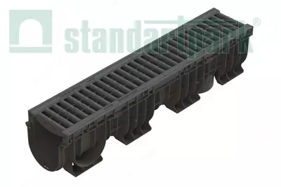  Лоток водоотводный PolyMax Basic ЛВ-15.21.22-ПП c РВ яч. ПП кл.А (к-т) 0824081 - 