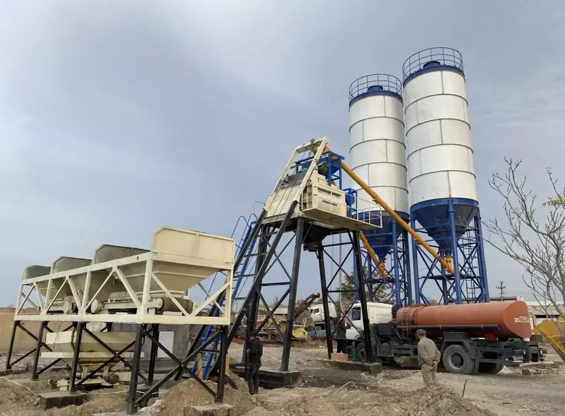 Бетонный завод HZS 60