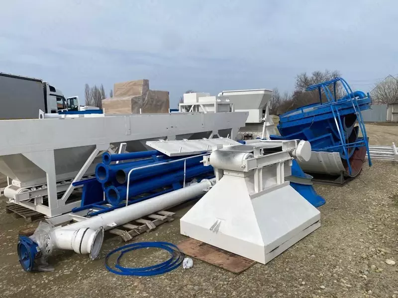 Бетонный завод Модель HZS35 Оптом и розница