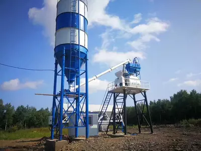 Бетонный завод Модель HZS35 - OOO "GREAT LOONG"