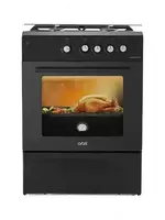 Artel Gaz Plitasi Apetito 01-G CHU Qora Mat