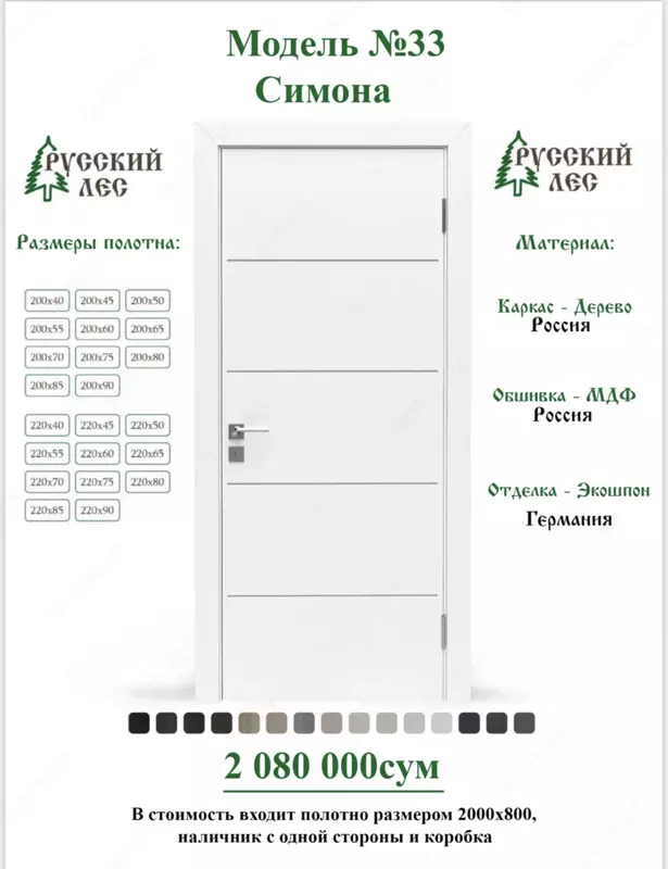 Межкомнатные двери