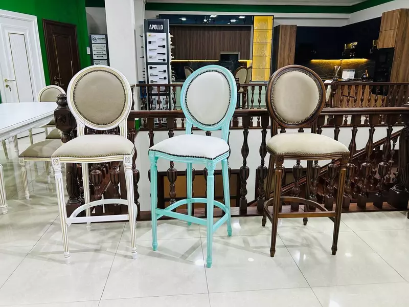 💥Деревянные барные стулья в классическом стиле – роскошь  воплощенная в деталях