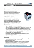 Тяговые аккумуляторы моноблоки 6В